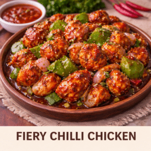 Firey Chilly Chicken (Dry/Gravy)